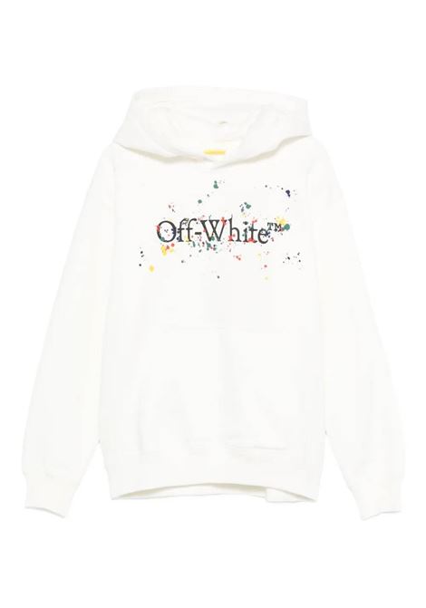 Felpa con logo OFF WHITE KIDS | OBBB001F25FLE0020110